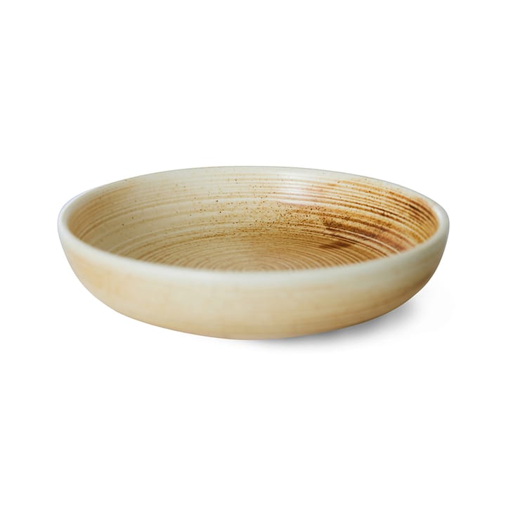 Home Chef tiefer Teller medium Ø19,3cm, Rustic cream-brown HKliving