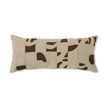 Natural patched Kissen 30x70 cm - Beige - HKliving