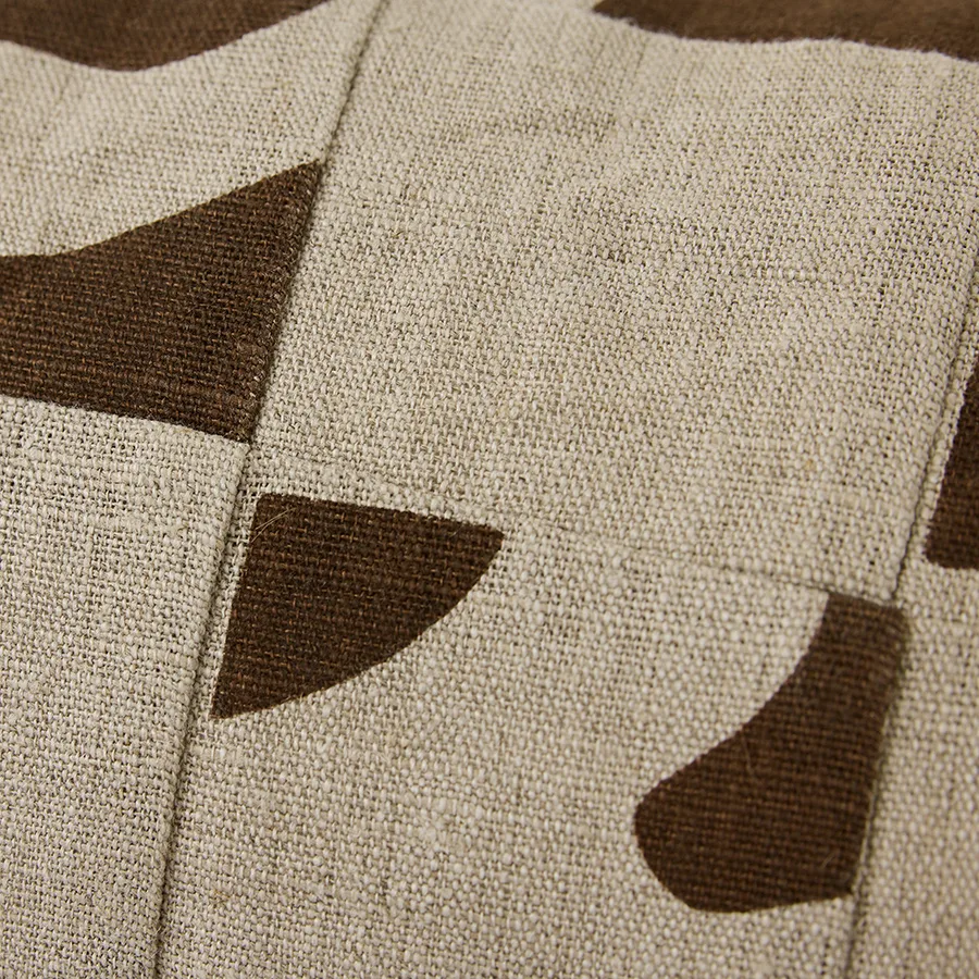 Natural patched Kissen 30x70 cm, Beige HKliving