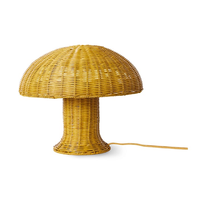 Rattan Tischleuchte, Mustard HKliving