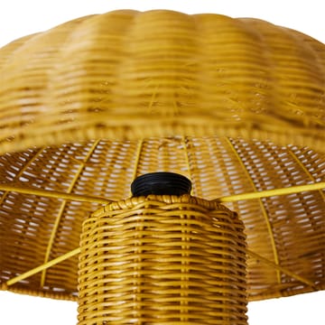 Rattan Tischleuchte - Mustard - HKliving