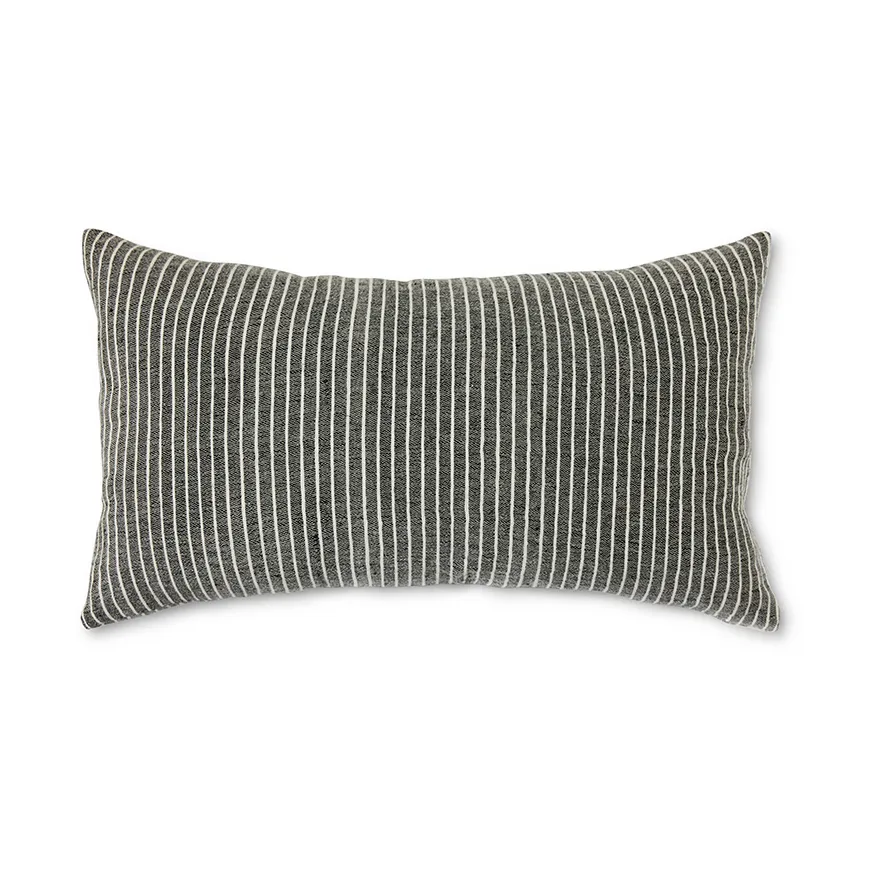 Striped monochrome Kissen 40x70 cm, Grey HKliving