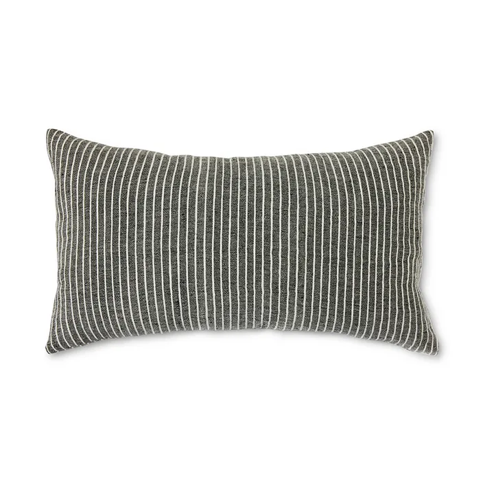Striped monochrome Kissen 40x70 cm - Grey - HKliving