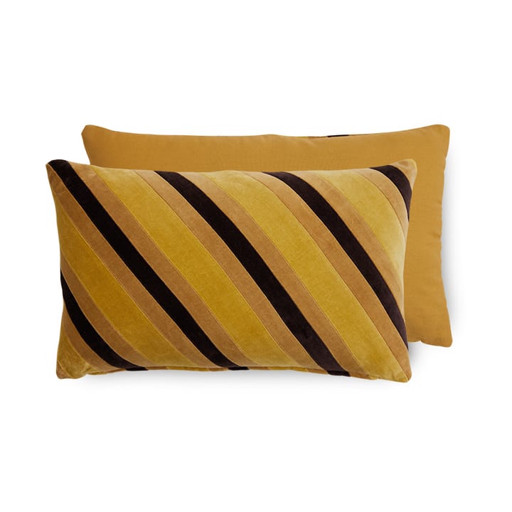 Striped velvet Kissen 30x50 cm, Honey HKliving