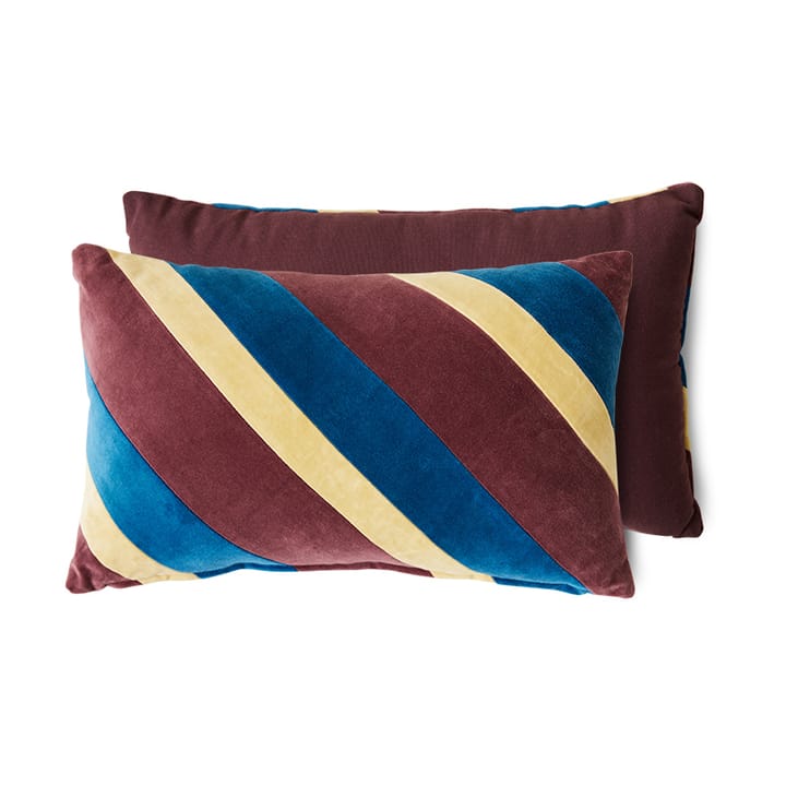 Striped velvet Kissen 30x50 cm, Speakeasy HKliving