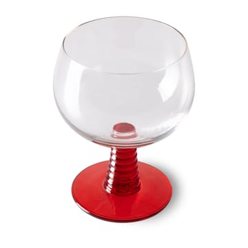 Swirl Weinglas niedrig - Red - HKliving