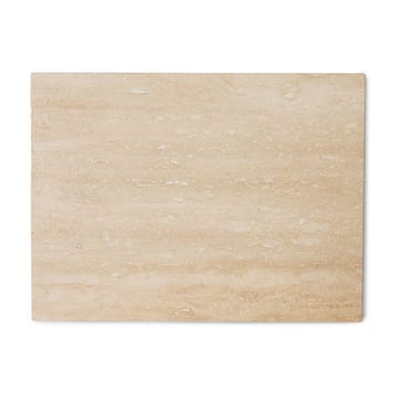 Travertin Schneidebrett 40 x 50cm - Beige - HKliving