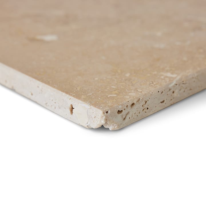 Travertin Schneidebrett 40 x 50cm, Beige HKliving