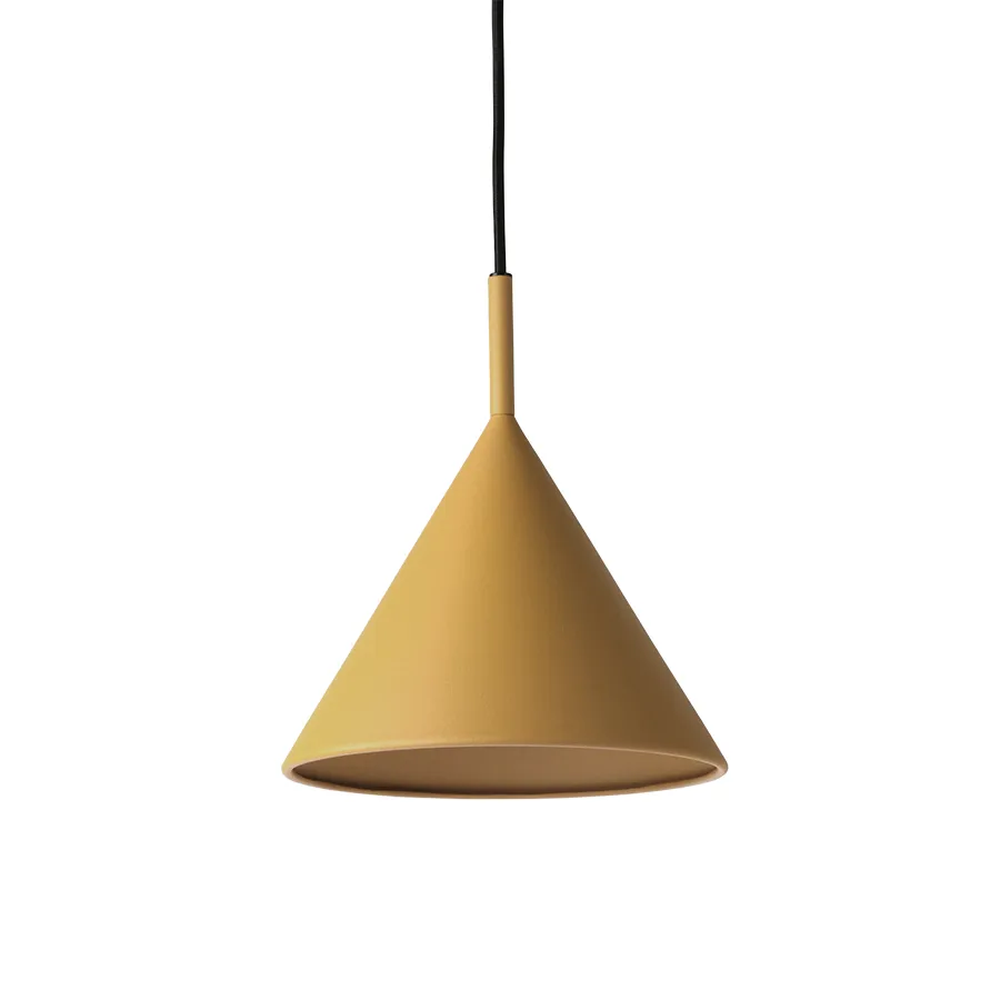 Triangle Pendelleuchte M, Matt ochre HKliving