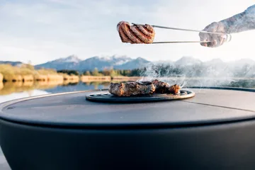 BOWL 70 Bratgitter - Schwarz - Höfats