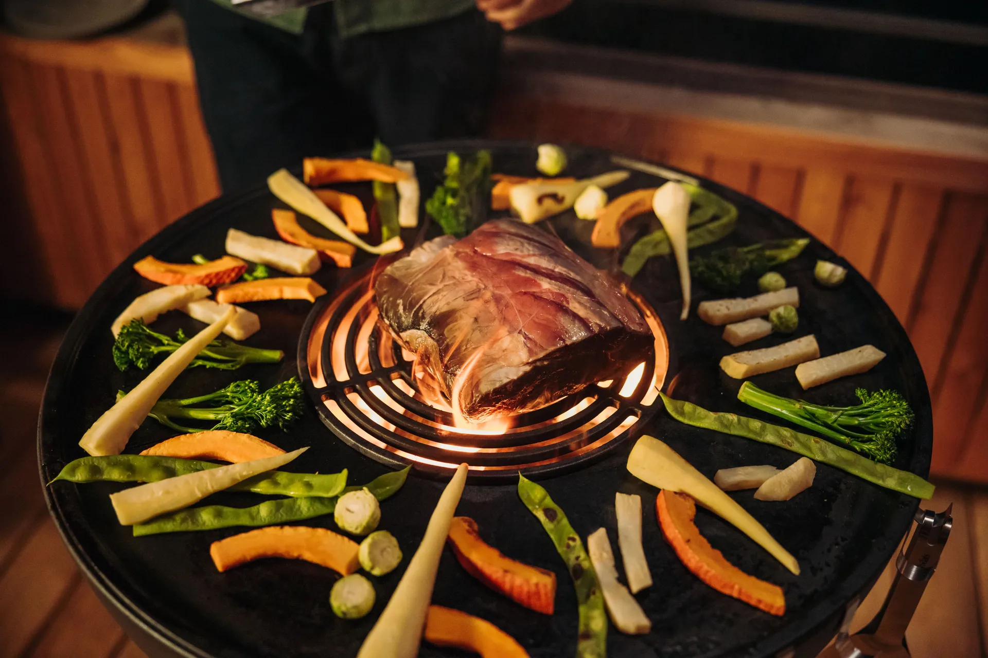 BOWL 70 Bratgitter, Schwarz Höfats