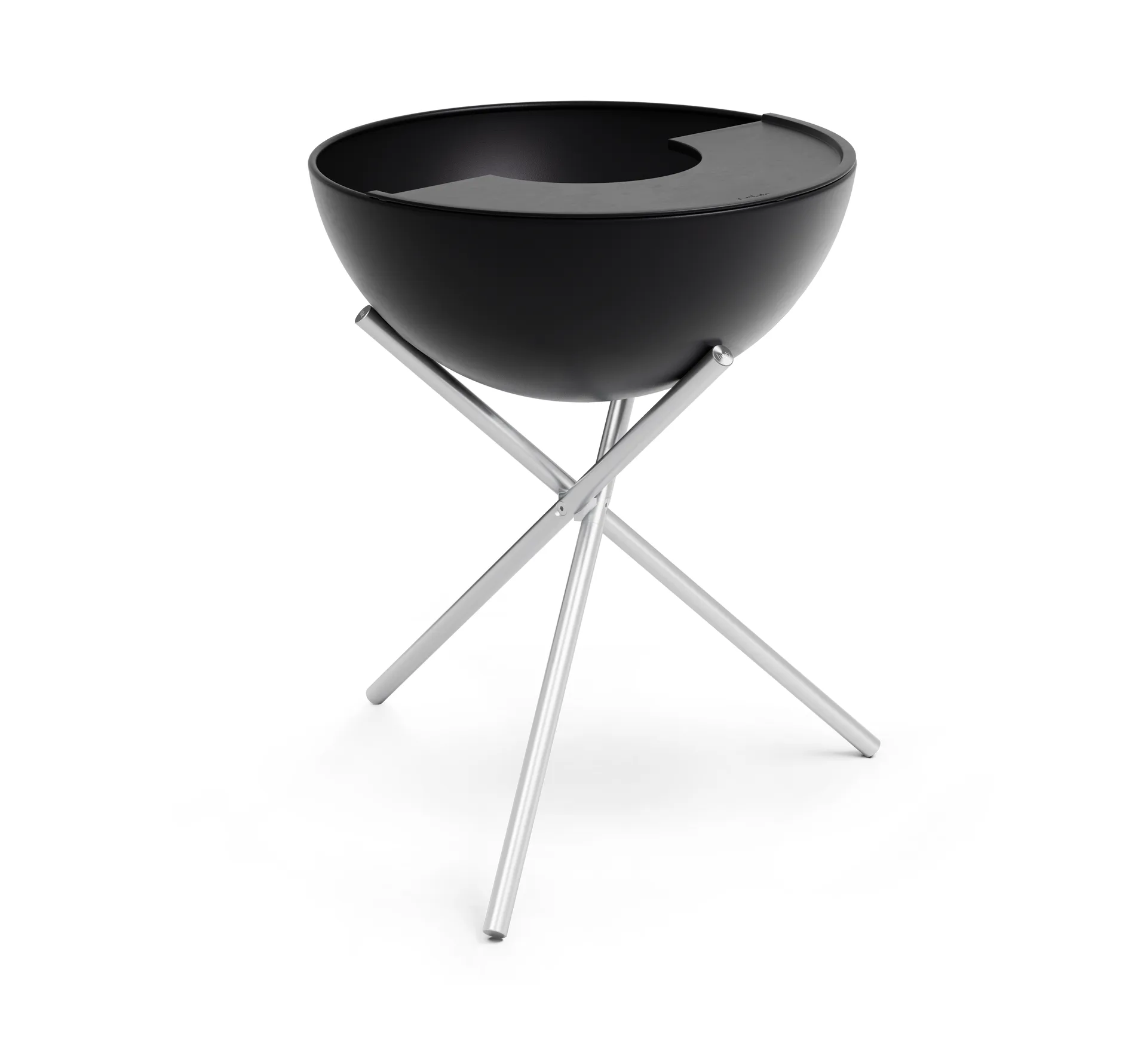 BOWL 70 Plancha-Grillplatte, Schwarz Höfats