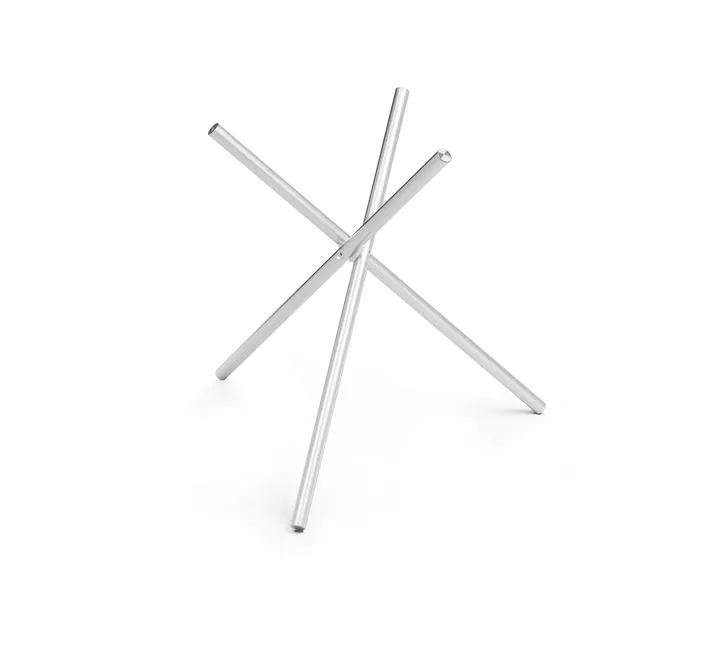 BOWL 70 Stativ mit drei Beinen - Silber - Höfats