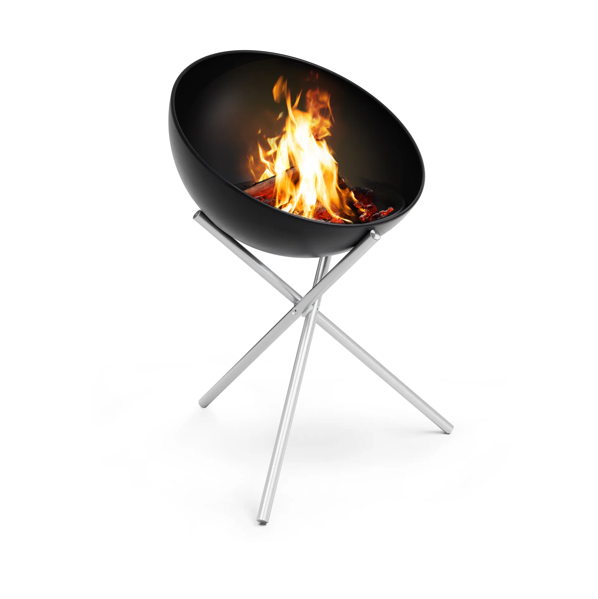 BOWL 70 Stativ mit drei Beinen, Silber Höfats