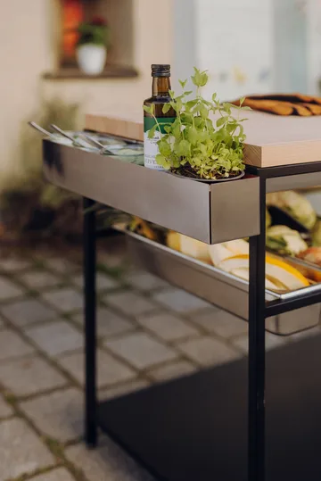 FIRE KITCHEN Utensilienhalter - Edelstahl - Höfats