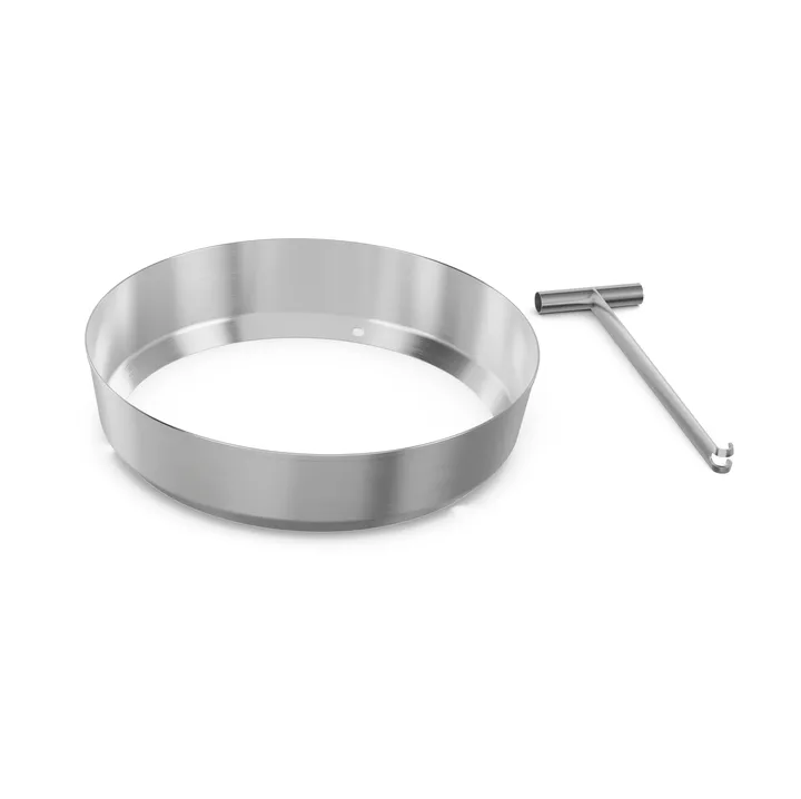 MOON 45 Aschenbecher-Erweiterung - Silber - Höfats