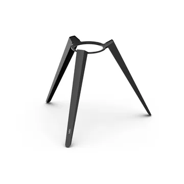 MOON 45 Feuerstelle - All black, hohes Gestell - Höfats