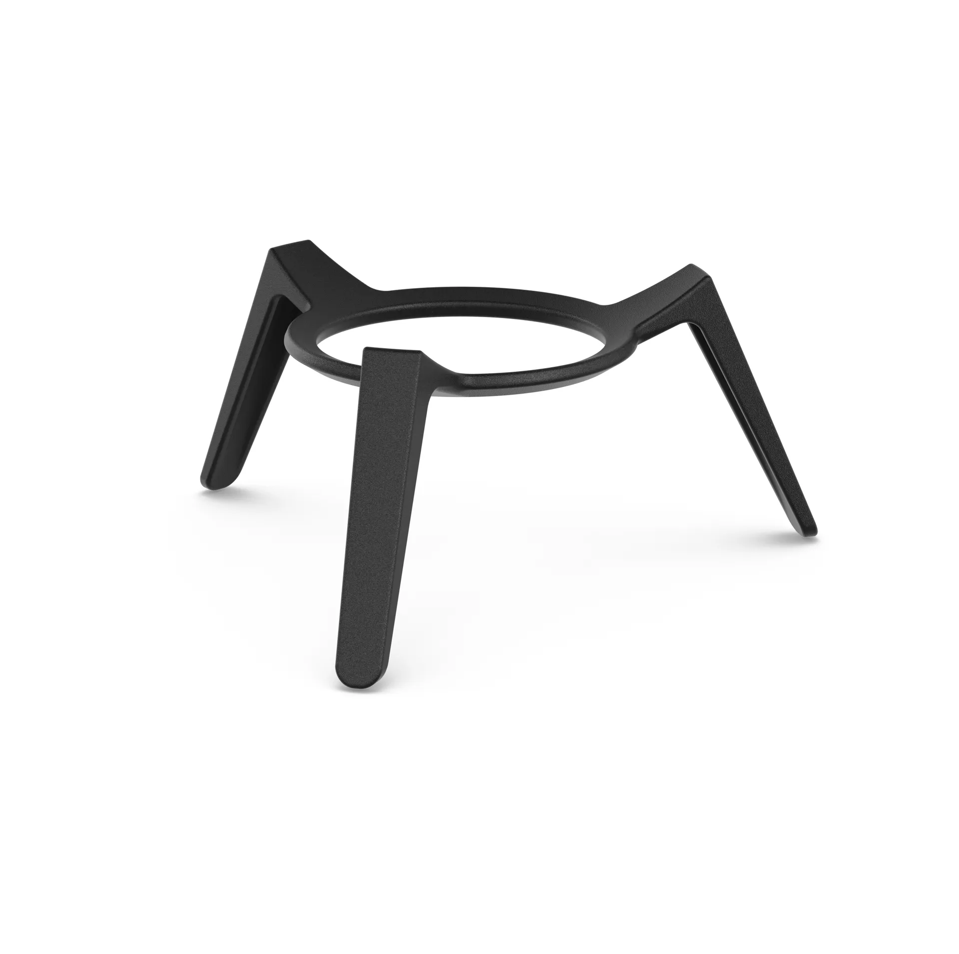 MOON 45 Feuerstelle, All black, niedriges Gestell Höfats