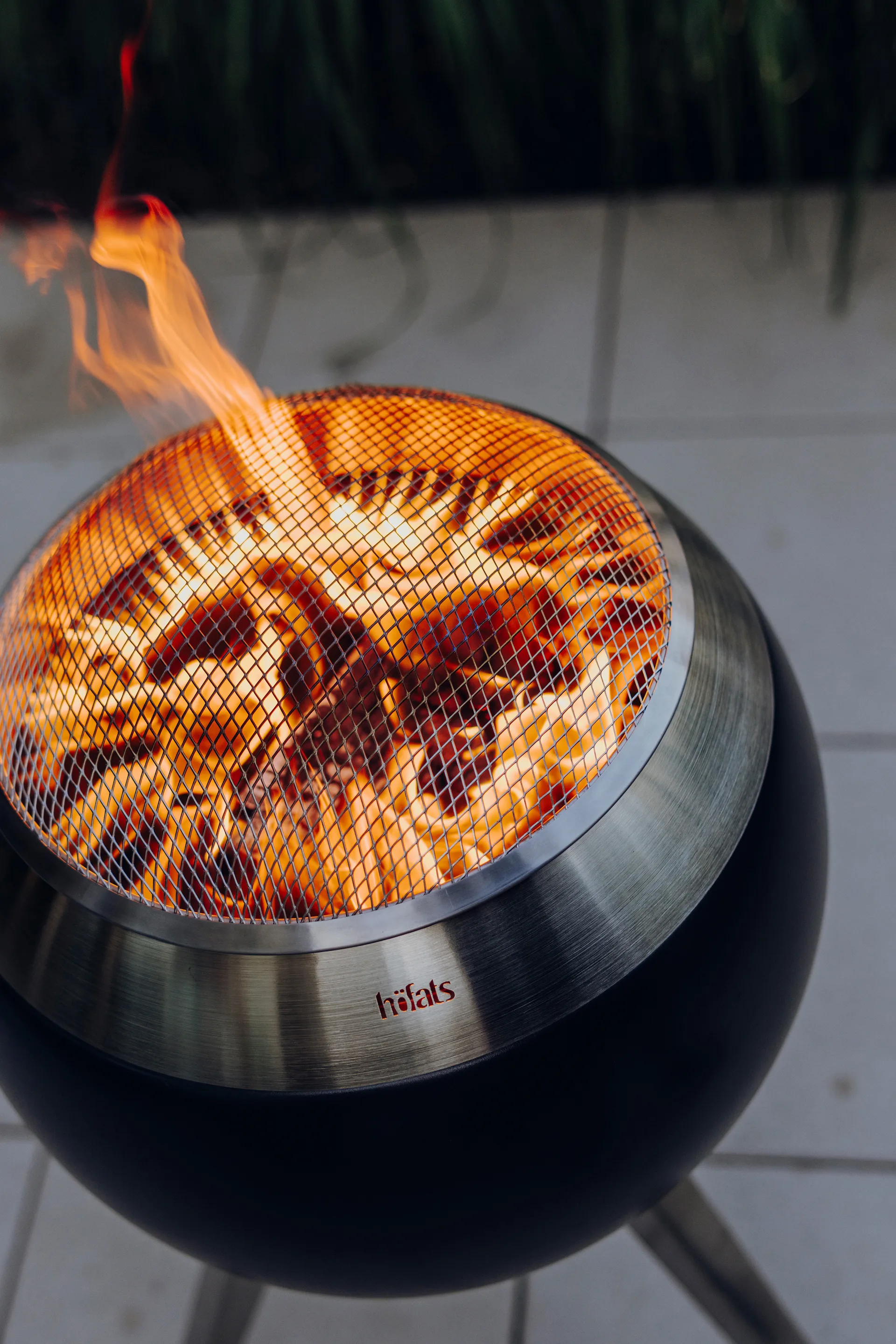 MOON Funkenschutzschirm, Silber Höfats