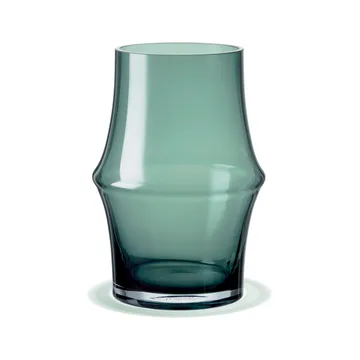Arc Vase 21cm - Dunkelgrün - Holmegaard