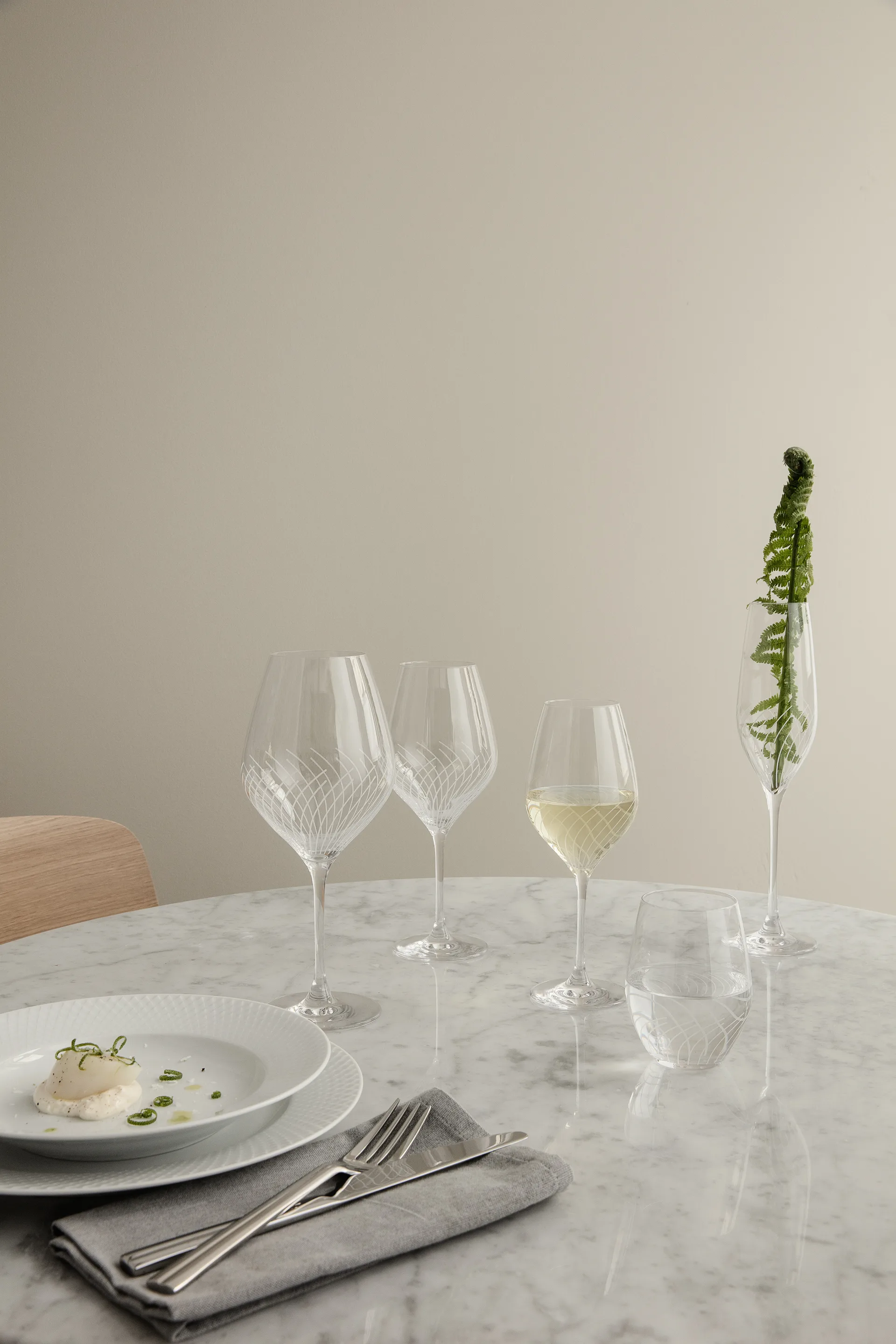 Cabernet Lines Champagnerglas 29cl 2er Pack, Klar Holmegaard