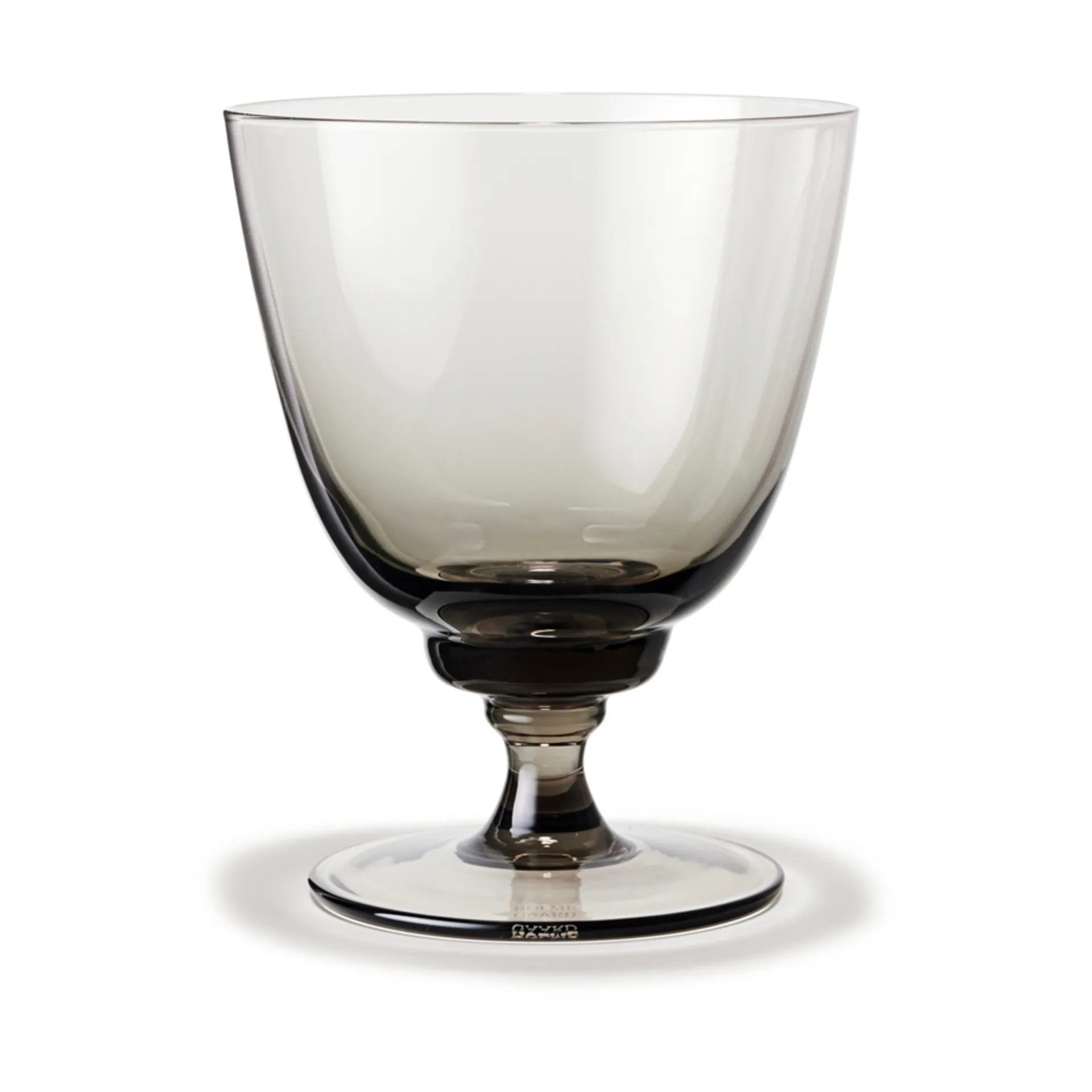 Flow Glas auf Fuß 35cl, Smoke Holmegaard