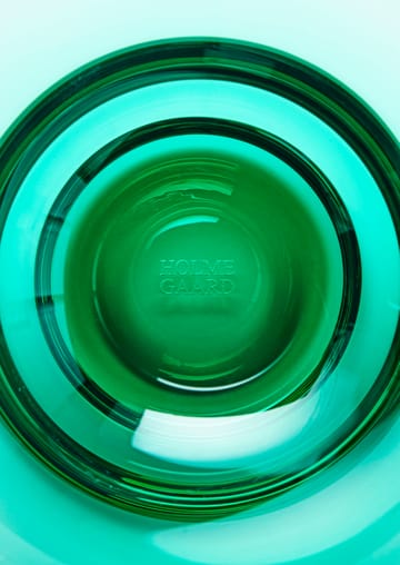 Flow Wasserglas 35cl - Emerald green - Holmegaard