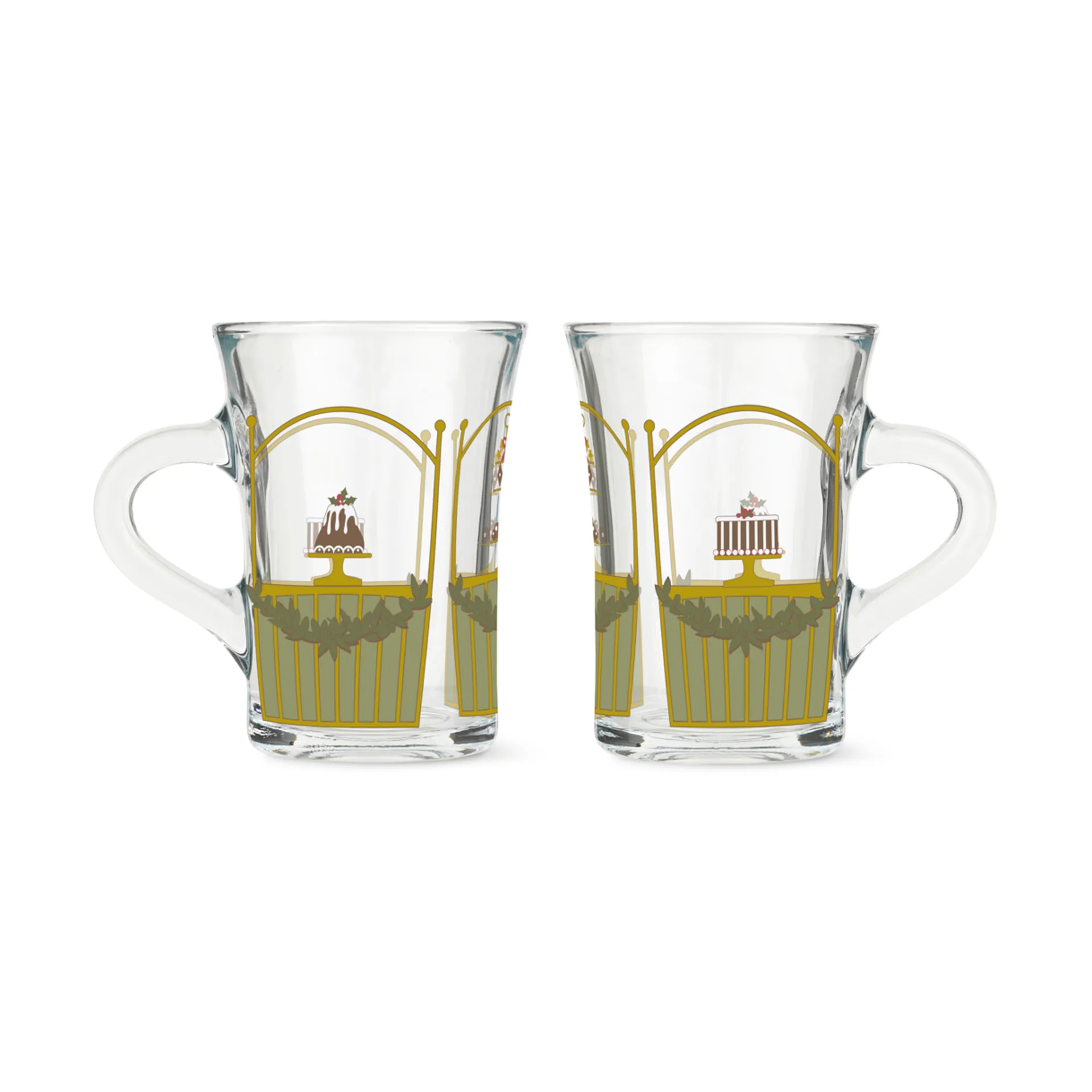 Holmegaard Christmas Weihnachts-Heißgetränkeglas 24cl 2er Pack, 2023 Holmegaard