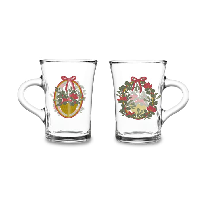 Holmegaard Christmas Weihnachts-Heißgetränkeglas 24cl 2er Pack - 2025 - Holmegaard