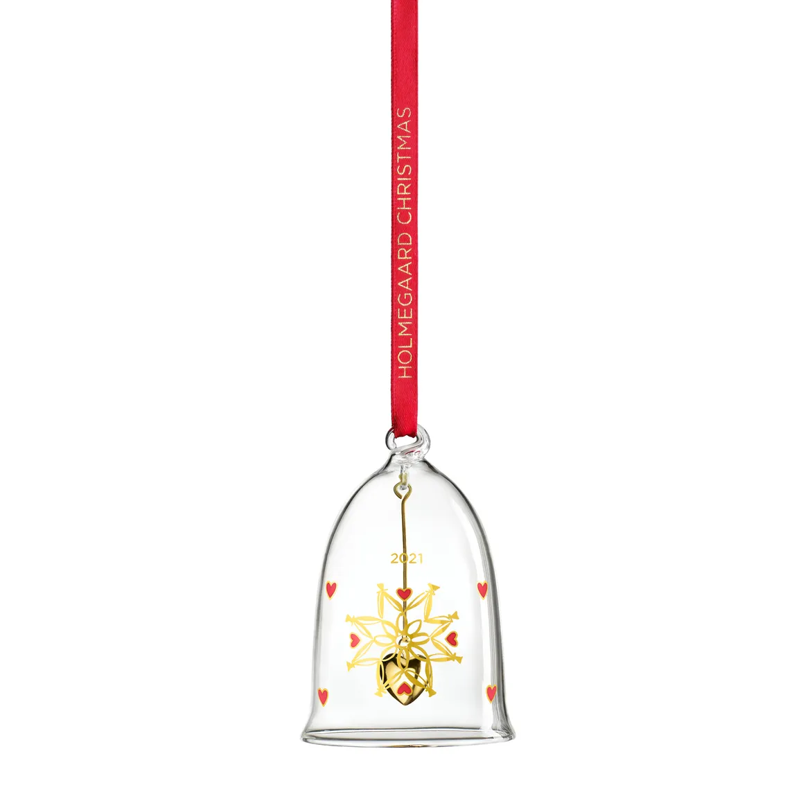 Holmegaard Christmas Weihnachtsglocke 2024, 2021 Holmegaard