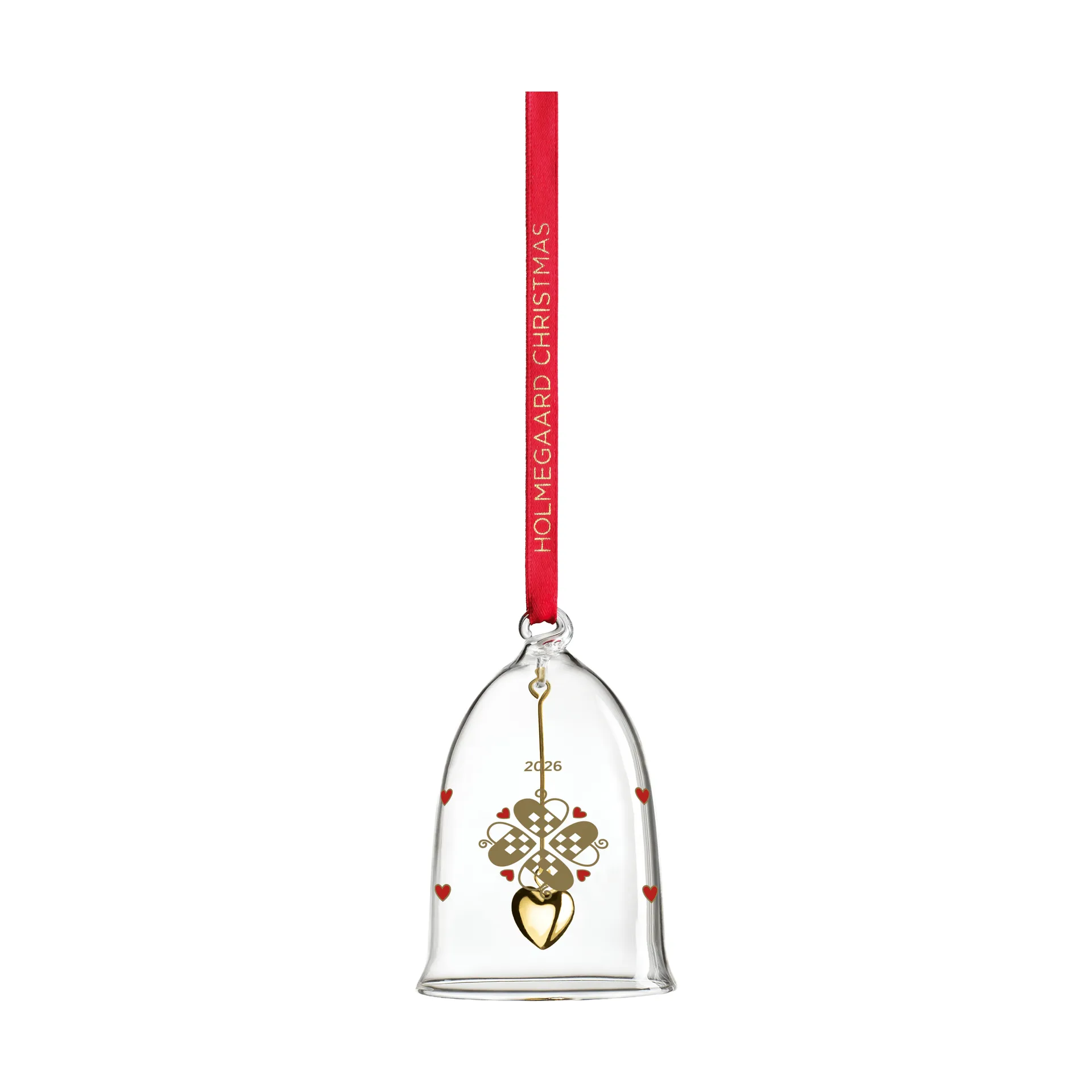 Holmegaard Christmas Weihnachtsglocke 2024, 2026 Holmegaard