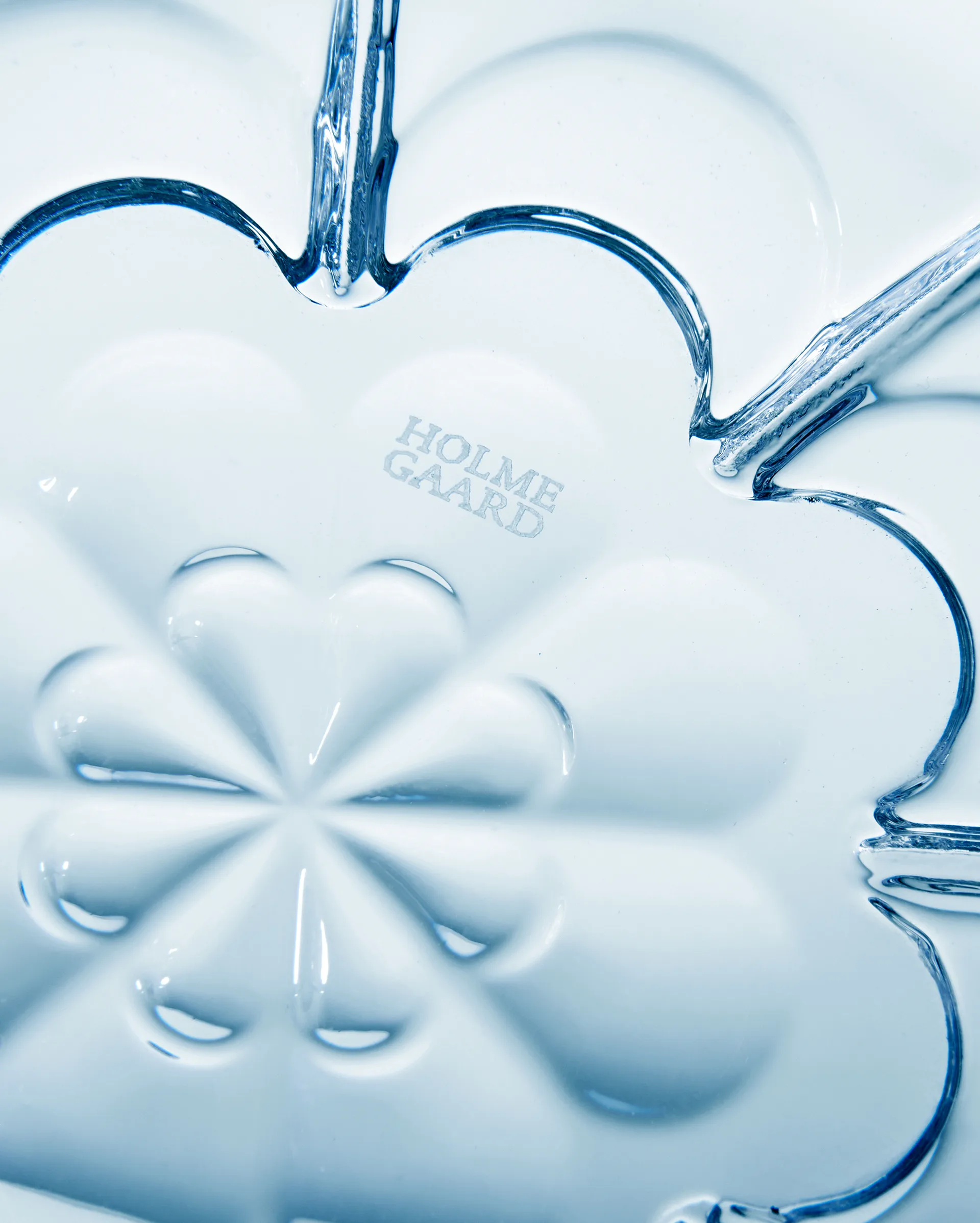 Lily Schale Ø23cm, Blue iris Holmegaard