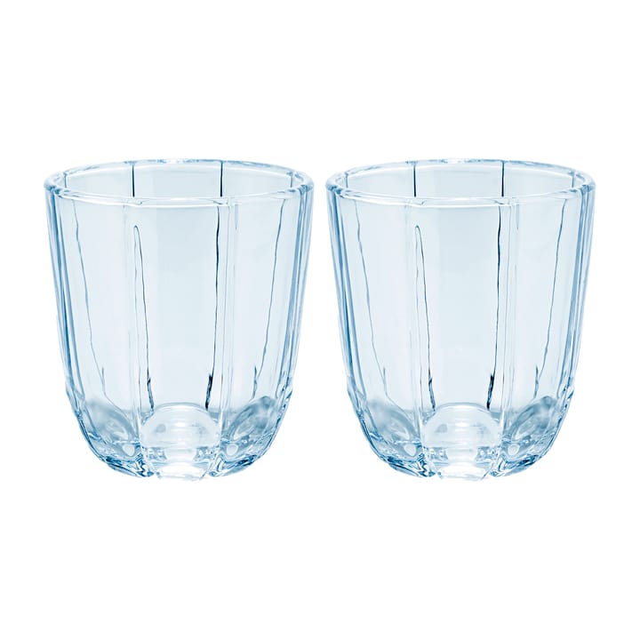 Lily Wasserglas 32cl 2er Pack - Blue iris - Holmegaard