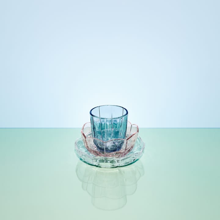 Lily Wasserglas 32cl 2er Pack, Blue iris Holmegaard