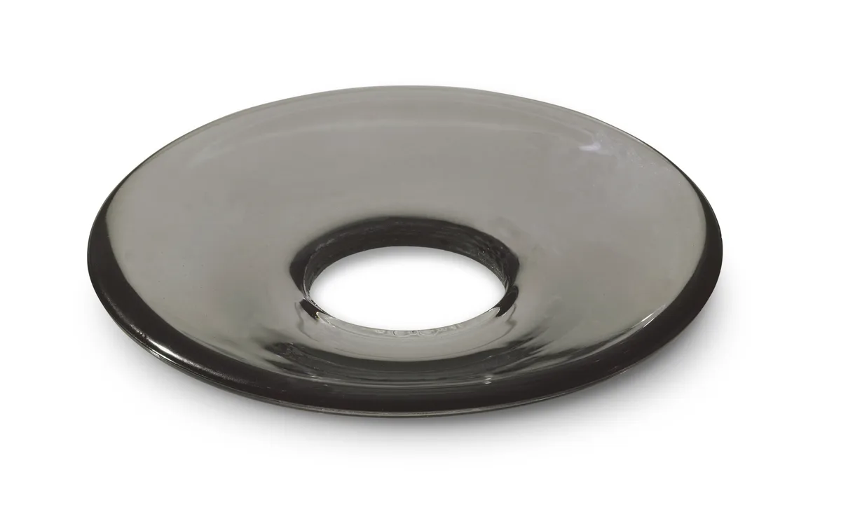 Lumi Lichtmanschette flach Ø8,5 cm, Rauch Holmegaard