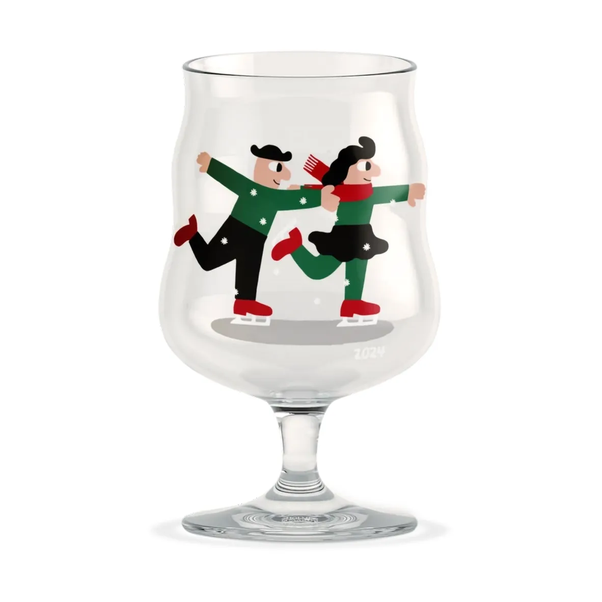 Mikkeller universal Weihnachtsbierglas 40 cl, 2024 Holmegaard