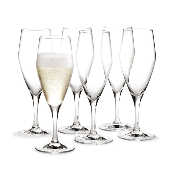 Perfection Champagnerglas 23 cl 6er-Pack, Transparent Holmegaard
