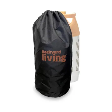 Hot Wok Gasflaschenüberzug - Schwarz - Hot Wok