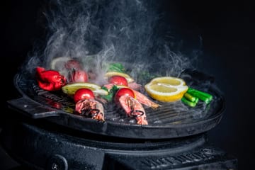 Hot Wok Grillpfanne Gusseisen - 32,5 cm - Hot Wok