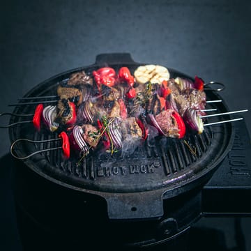 Hot Wok Grillpfanne Gusseisen - 32,5 cm - Hot Wok