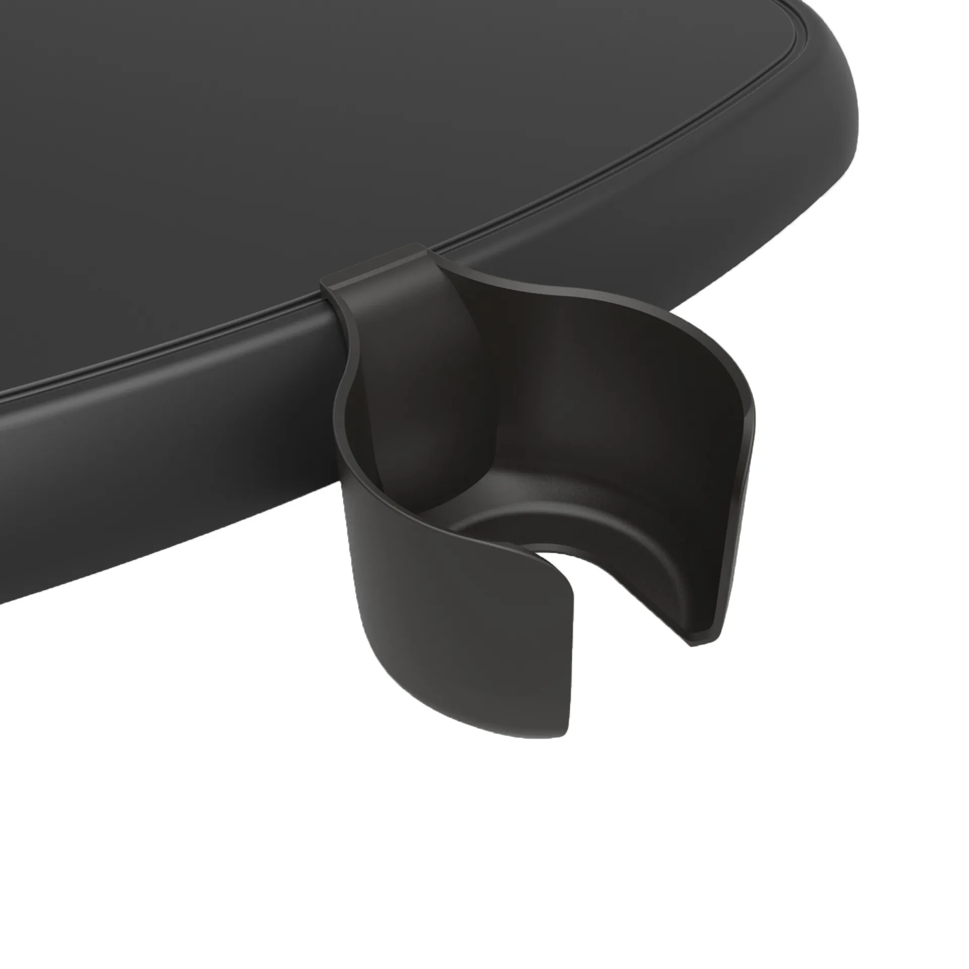 Top Line Tassenhalter und 2 Haken, Schwarz Hot Wok