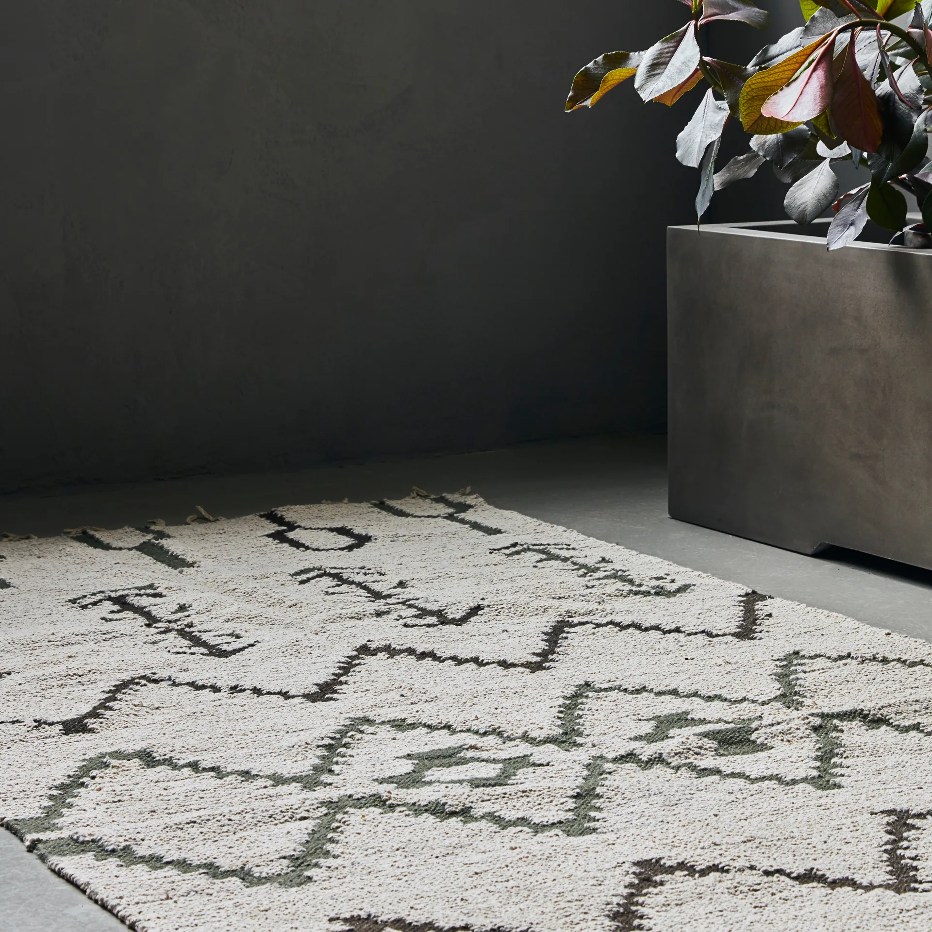 Arte Teppich 100 x 240cm, Off-white House Doctor