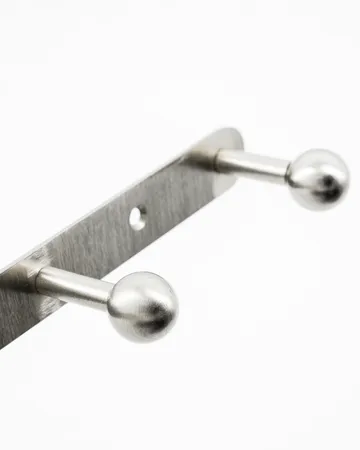 Ball Garderobenhaken - Silber-Finish 35x5x2 cm - House Doctor