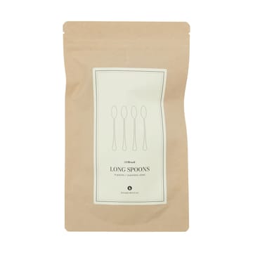 Brush langer Löffel 4er-Pack - Silber Finish - House Doctor