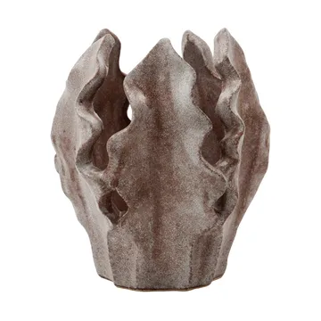 Camden Teelichthalter - Mokabraun, Ø14x17 cm - House Doctor
