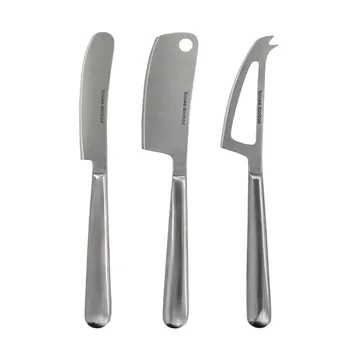 Cheese Käsemesser 3-teilig - Silber - House Doctor