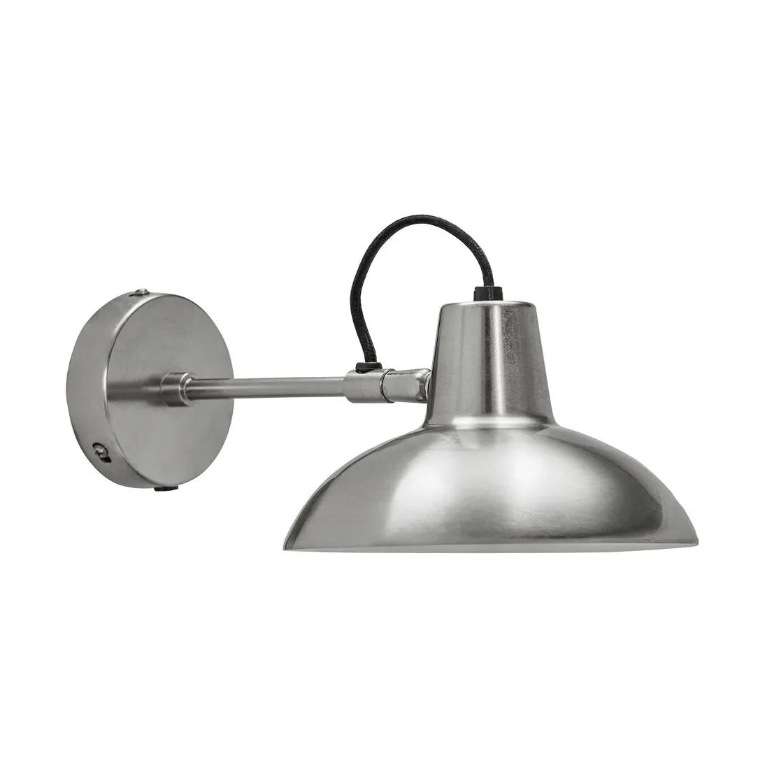 Desk Wandleuchte 30 cm, Gebürstetes Silberfarbe House Doctor