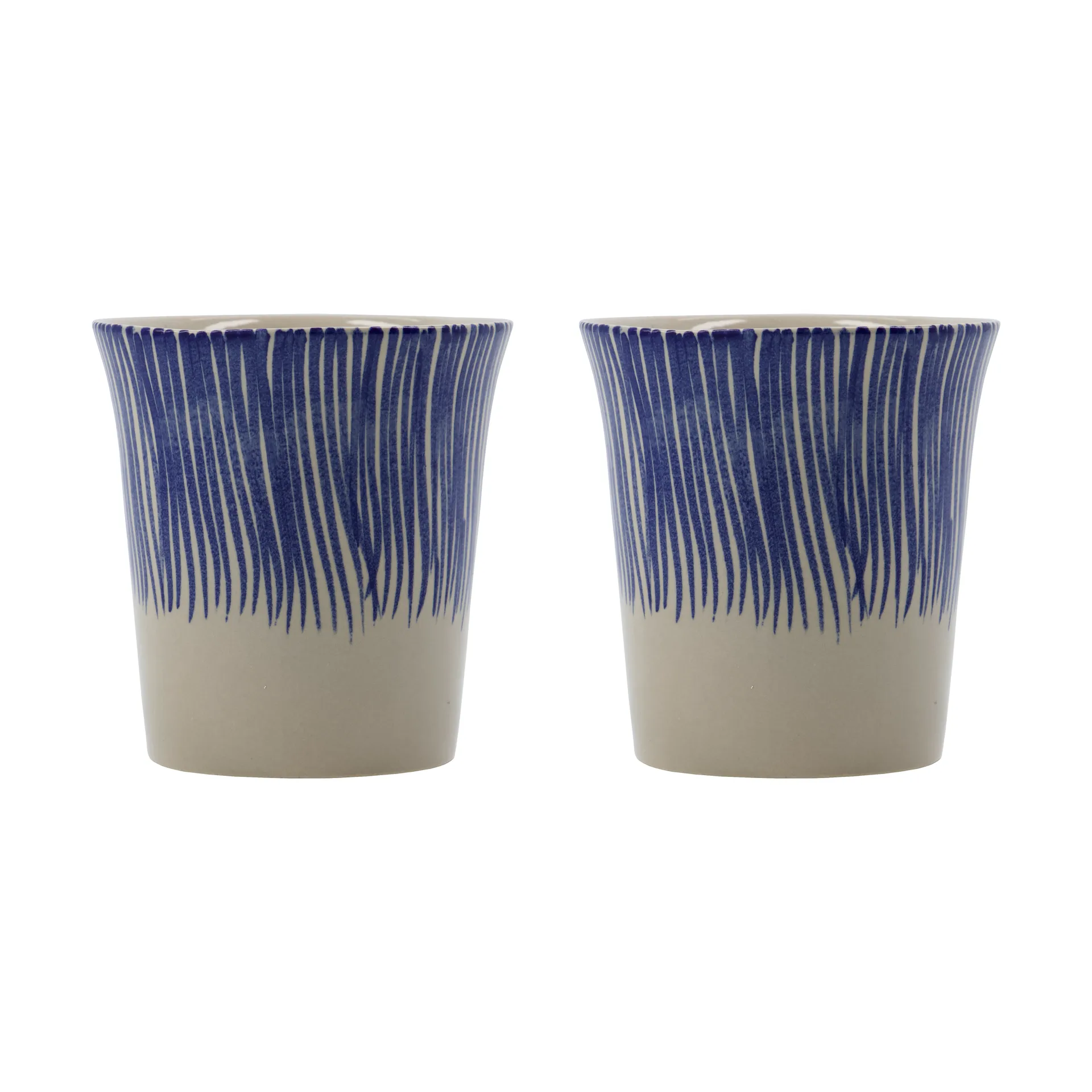 Diva Becher 25 cl 2-teilig, Blau House Doctor