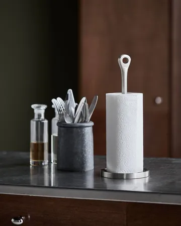 Eden Küchenpapierhalter - Gebürstetes Silber, 35,5 cm - House Doctor