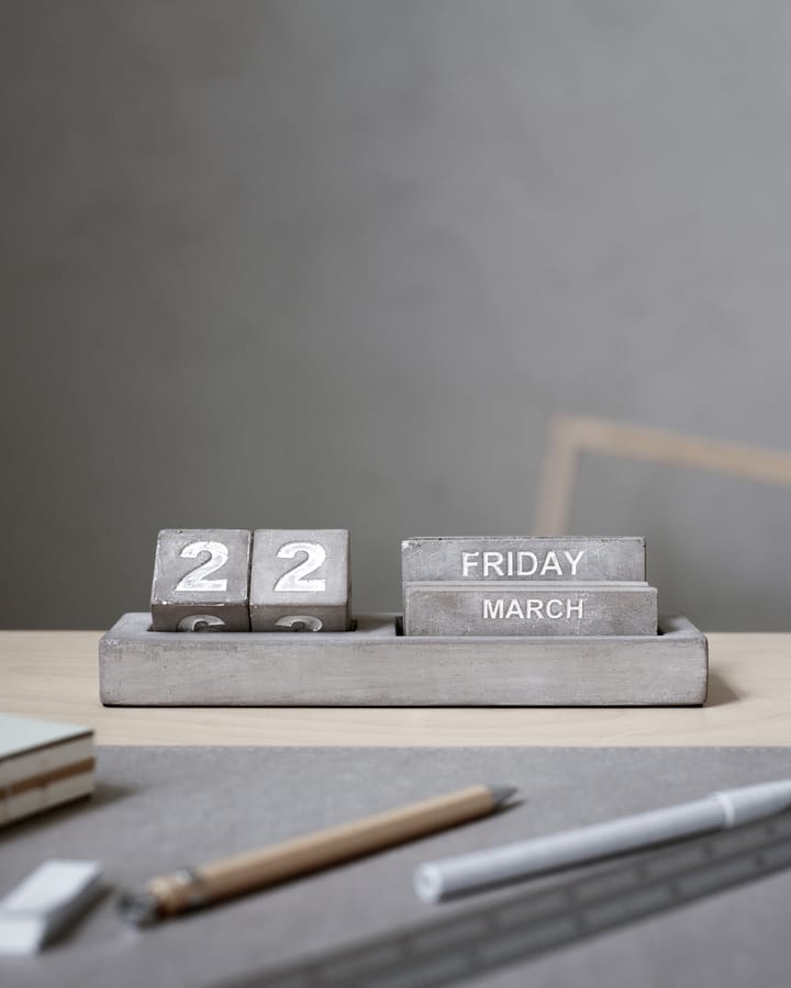 Eternity Kalender, grau House Doctor